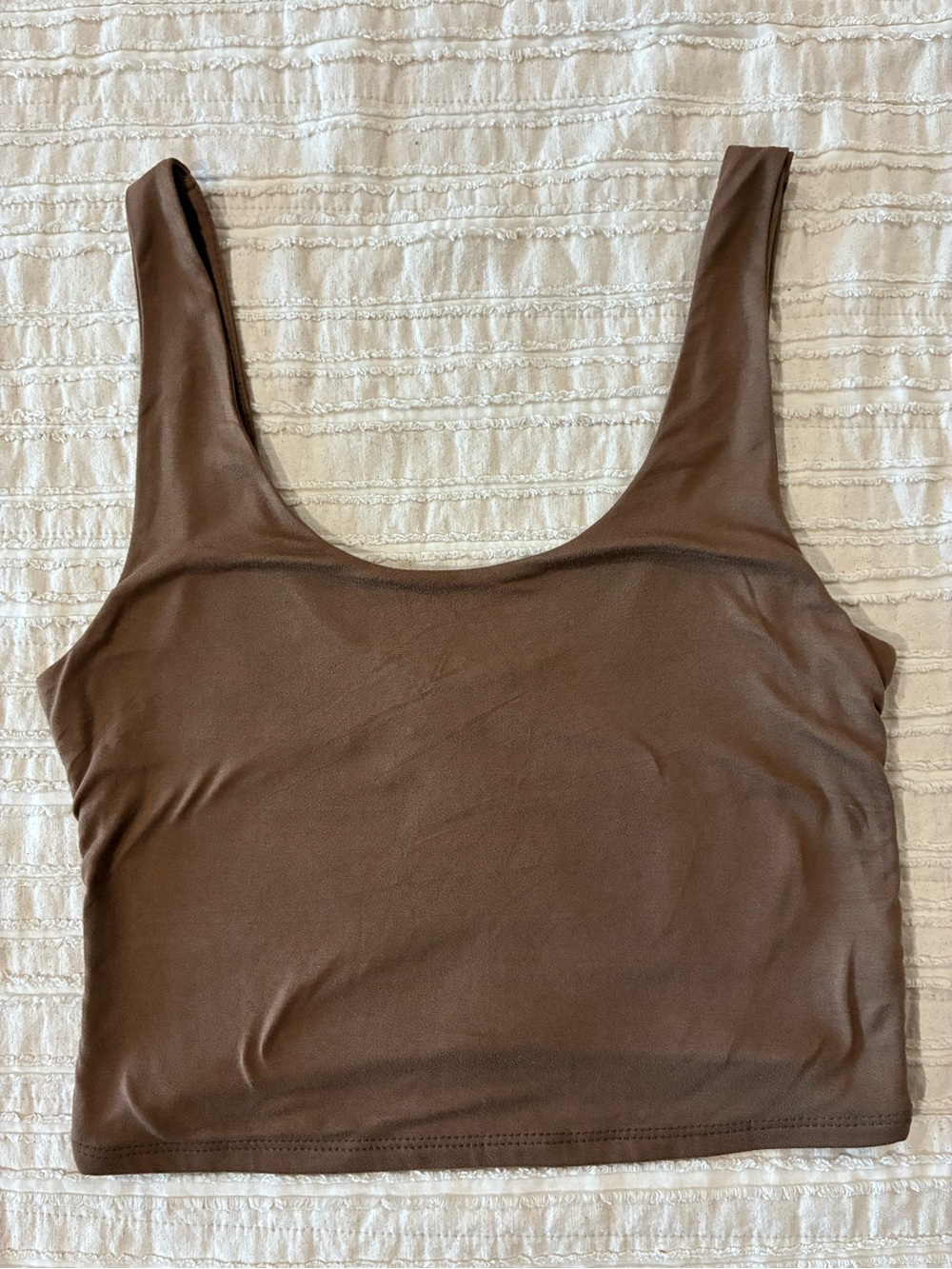 Sincerely Jules Brown Women’s Crop Tank